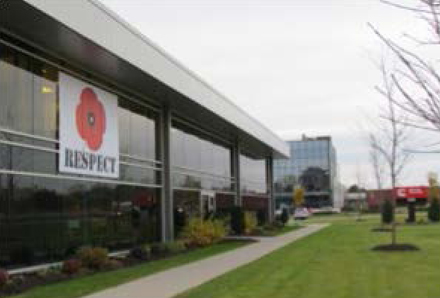 Respect Banner side view