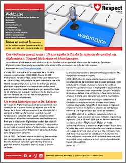 Ces vétérans parmi nous