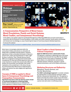 A Communication Perspective of Moral Injury