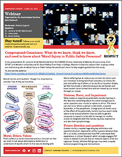 Moral Injury in Public Safety Personnel